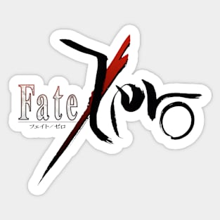 Fate/Zero Logo Sticker